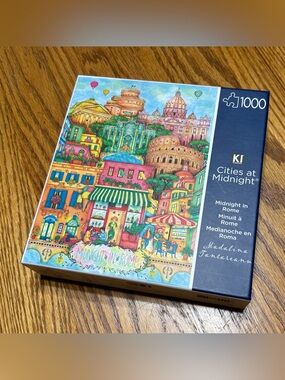 KI Puzzles Cities at Midnight: Midnight in Rome 1000-Piece Puzzle